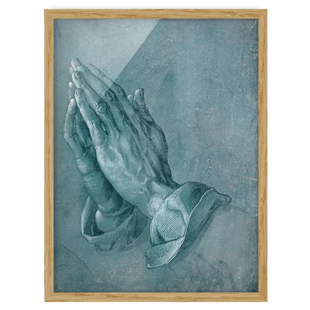 Tableau portraits Albrecht Dürer - Étude des mains en prière