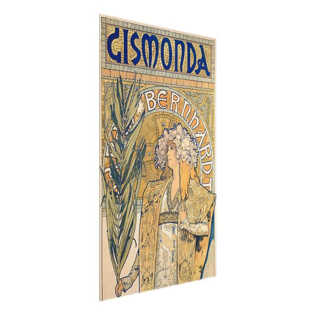 Tableaux Artistiques Alfons Mucha - Affiche pour la pièce Gismonda