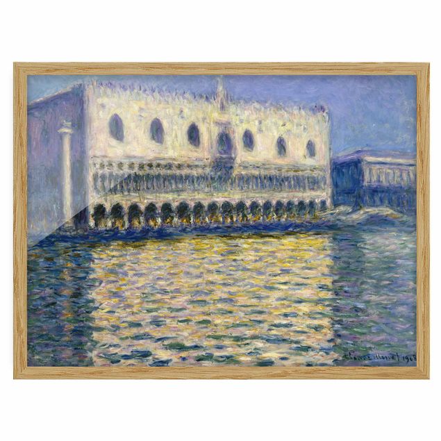 Tableau moderne Claude Monet - Le Palazzo Ducale