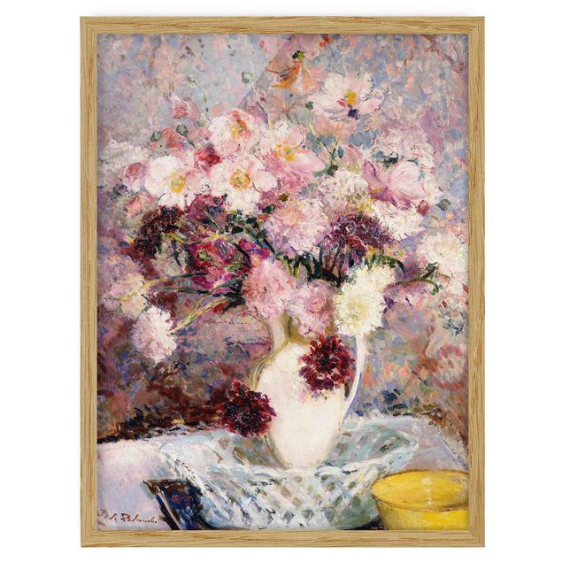 Tableaux moderne Jacques-Emile Blanche - Bouquet de fleurs