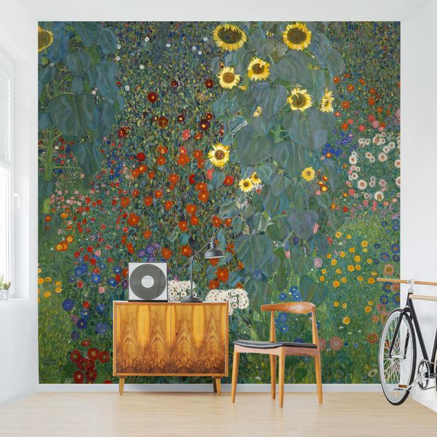 Tableaux art nouveau Gustav Klimt - Tournesols de jardin