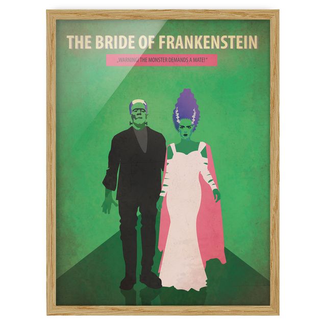 Tableaux reproductions Affiche de film La Fiancée de Frankenstein