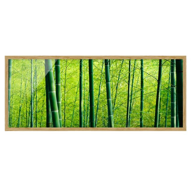 Tableaux bambou Forêt de bambous