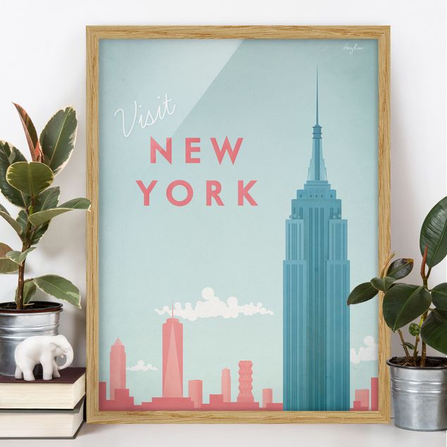 Déco murale cuisine Poster de voyage - New York