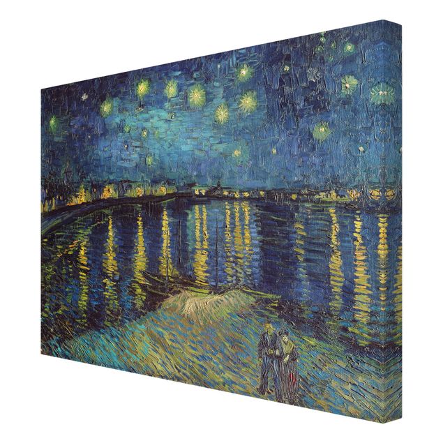 Tableaux modernes Vincent Van Gogh - Nuit étoilée au-dessus du Rhône