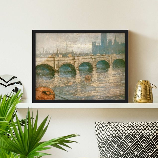 Décorations cuisine Claude Monet - Pont de la Tamise et Parlement à Londres