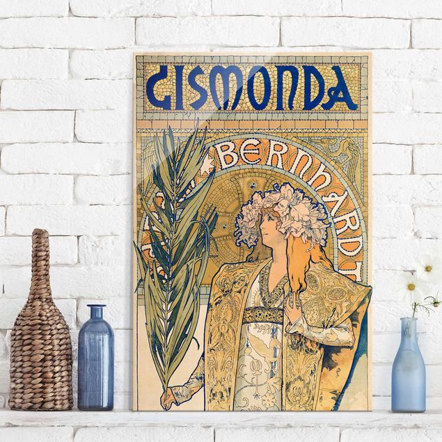 Tableau Alphonse Mucha Alfons Mucha - Affiche pour la pièce Gismonda