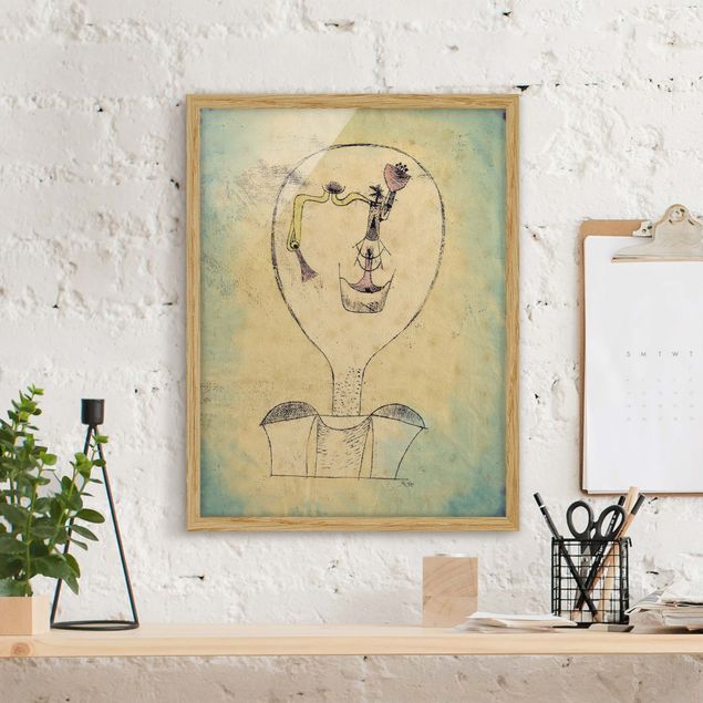 Décoration artistique Paul Klee - Le bourgeon du sourire