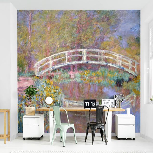 Papiers peints modernes Claude Monet - Pont du jardin de Monet