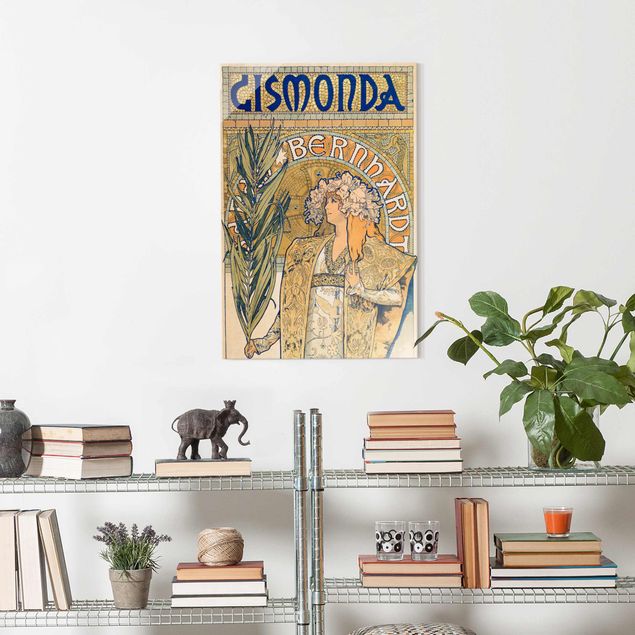 Décorations cuisine Alfons Mucha - Affiche pour la pièce Gismonda