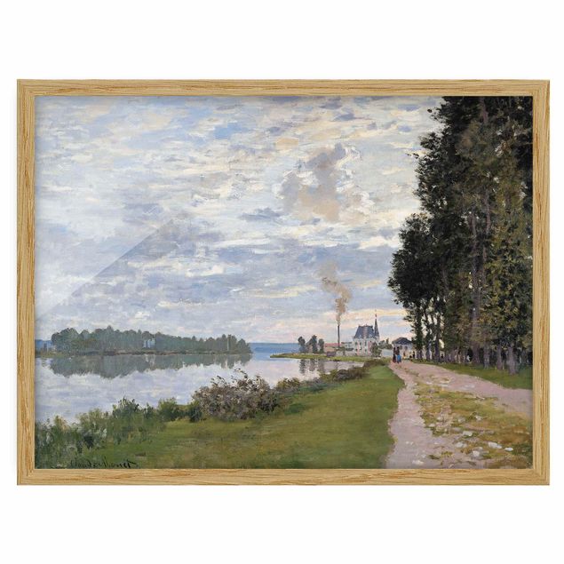 Décoration artistique Claude Monet - Le front de mer d'Argenteuil