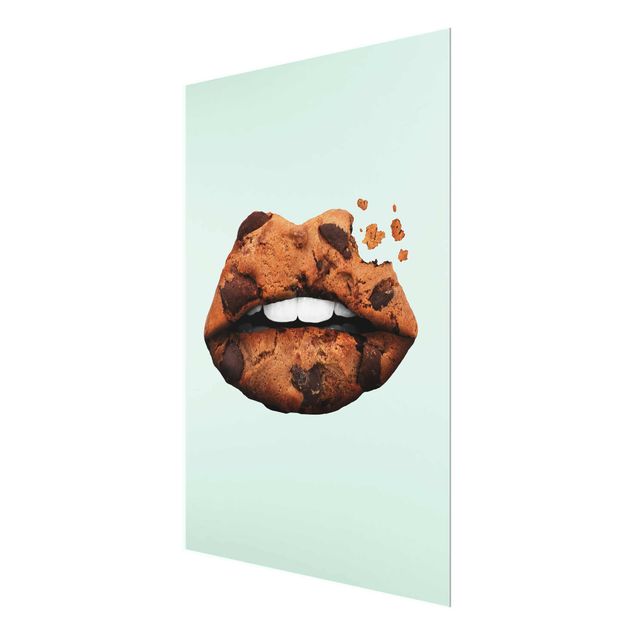 Tableaux de Jonas Loose Lèvres avec Biscuit