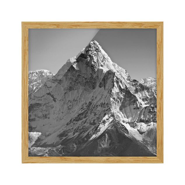 Tableaux encadrés noir et blanc L'Himalaya II