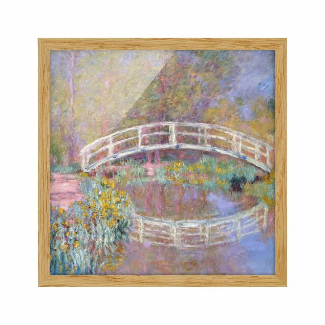 Décoration artistique Claude Monet - Pont du jardin de Monet