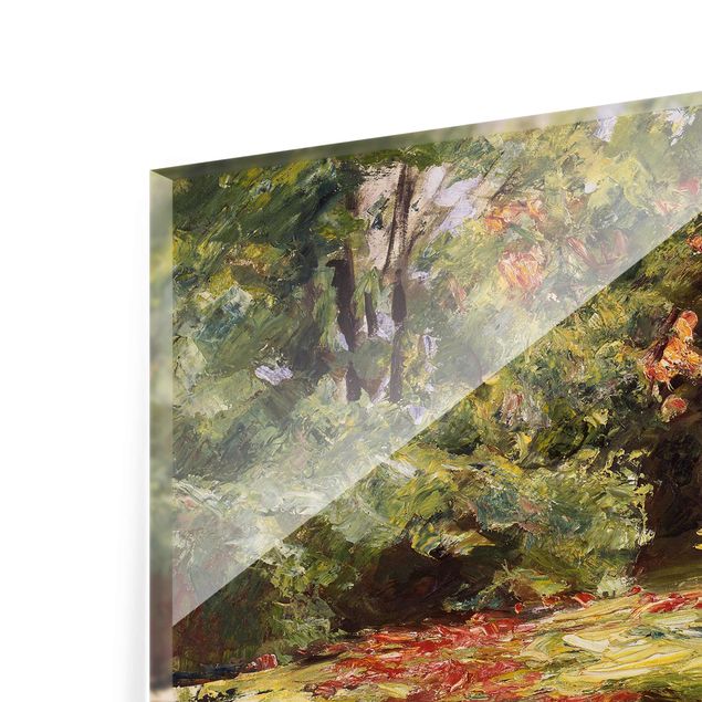 Tableaux moderne Max Liebermann - Terrasse fleurie du Wannseegarten