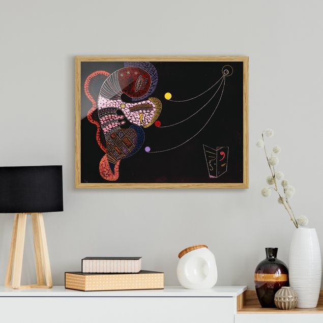 Décoration artistique Wassily Kandinsky - Le gros et le maigre