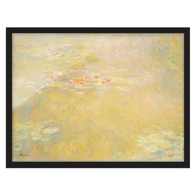 Tableau artistique Claude Monet - Le Bassin aux Nymphéas
