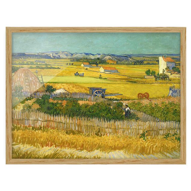 Tableau artistique Vincent Van Gogh - La moisson