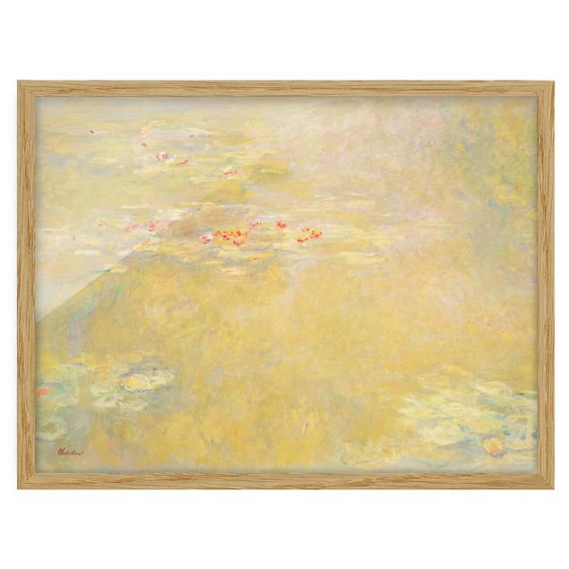 Tableau artistique Claude Monet - Le Bassin aux Nymphéas