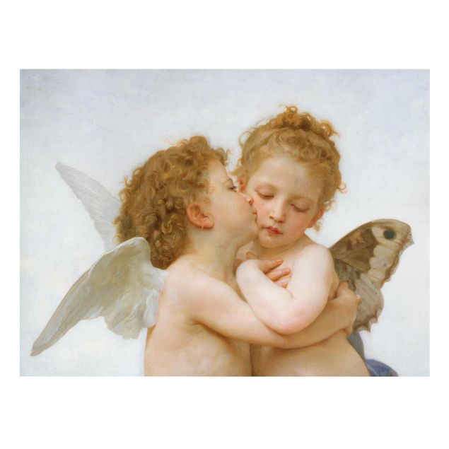 Tableau reproduction William Adolphe Bouguereau - Le premier baiser