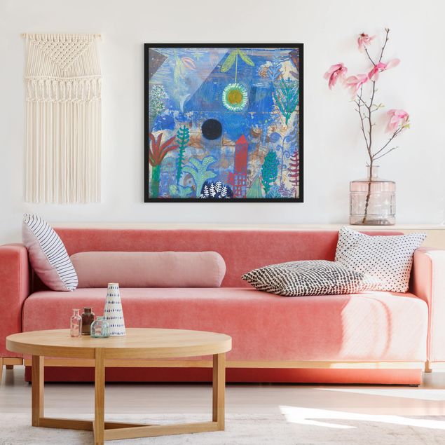 Décoration artistique Paul Klee - Paysage englouti