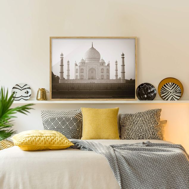 Tableau de ville Taj Mahal