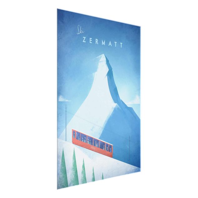 Tableau Suisse Poster de voyage - Zermatt