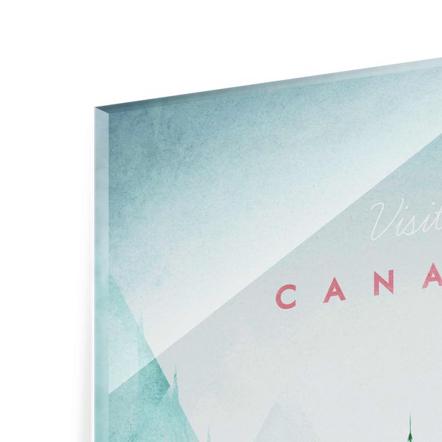 Tableau turquoise Poster de voyage - Canada