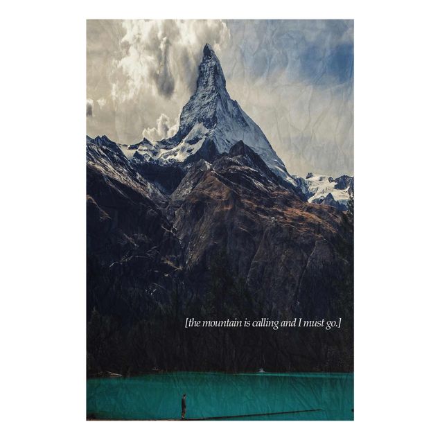 Tableaux moderne Paysages poétiques - Montagne
