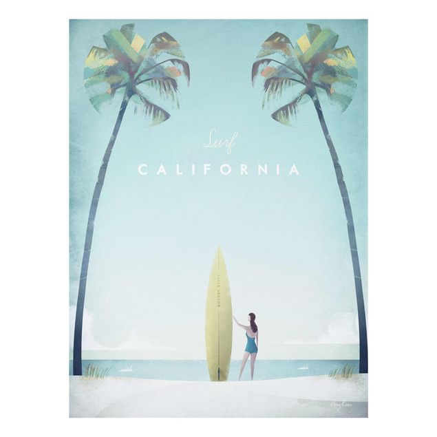 Tableau deco nature Poster de voyage - Californie