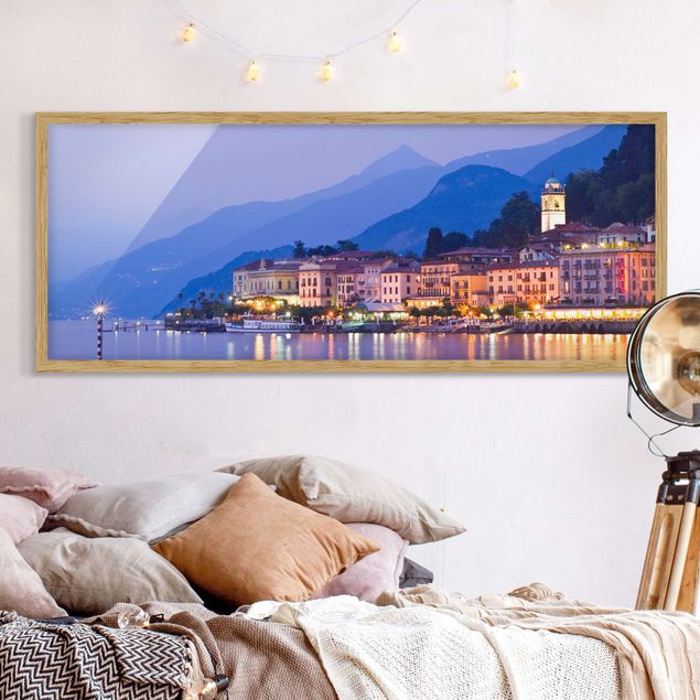 Tableau paysage Bellagio sur le lac de Côme