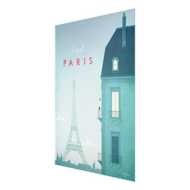 Tableau de ville Poster de voyage - Paris
