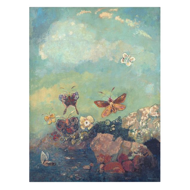 Tableau moderne Odilon Redon - Papillons