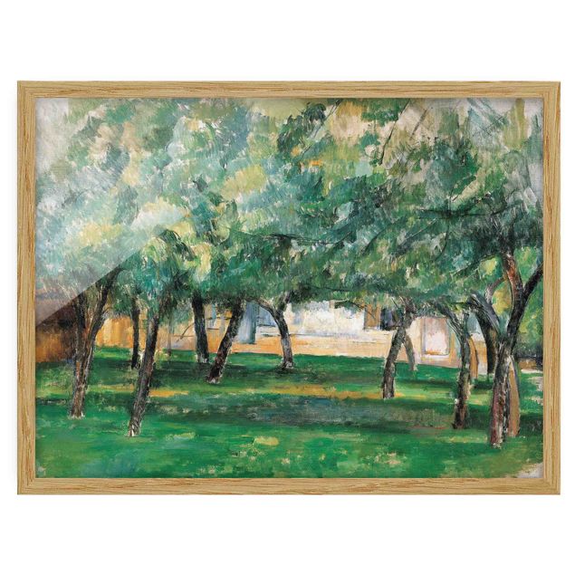 Tableau paysages Paul Cézanne - Ferme en Normandie