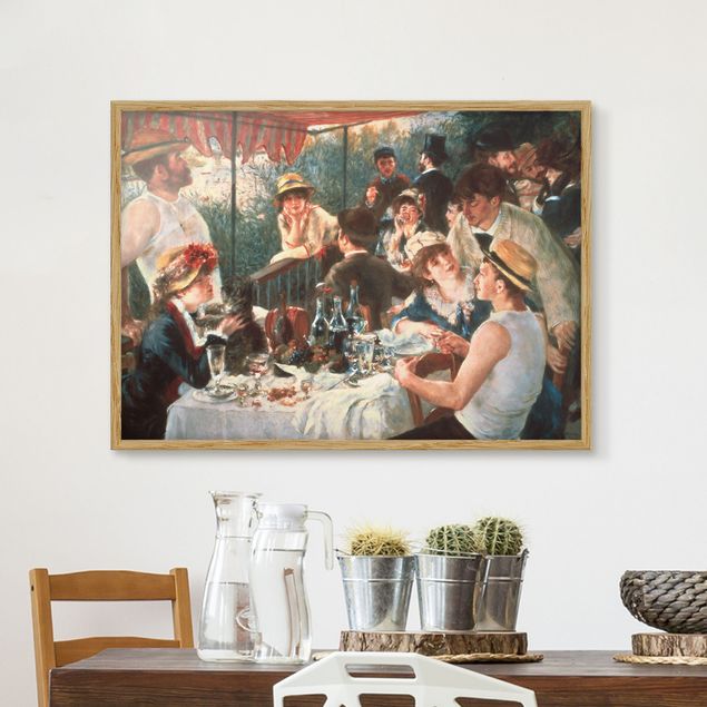 Décorations cuisine Auguste Renoir - Déjeuner de la fête du bateau