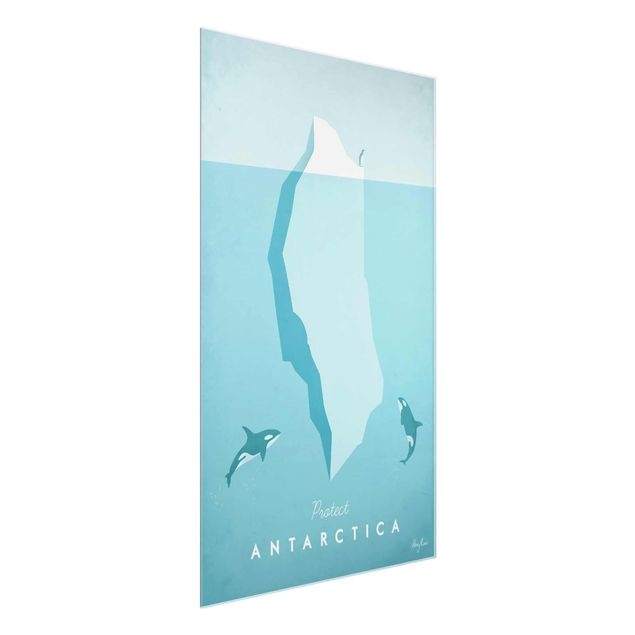 Tableau poissons Poster de voyage - Antarctique