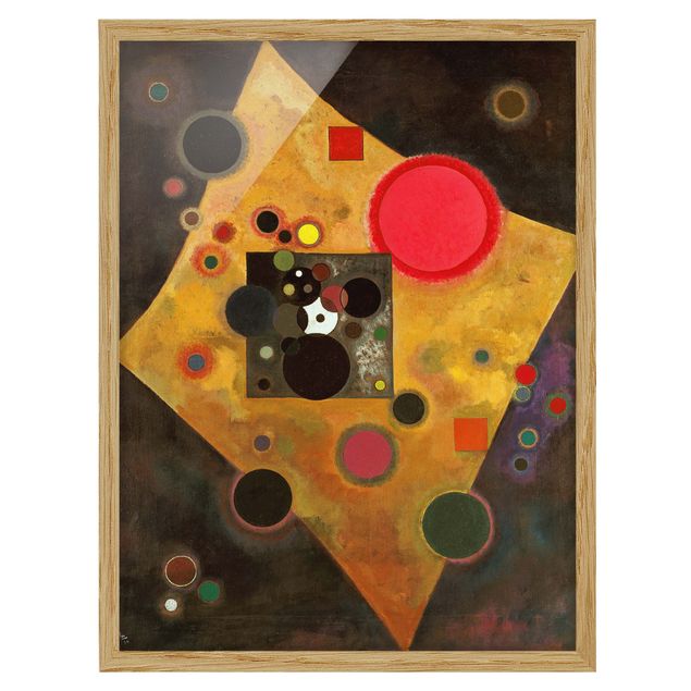 Tableaux Expressionnisme Wassily Kandinsky - Accent en rose