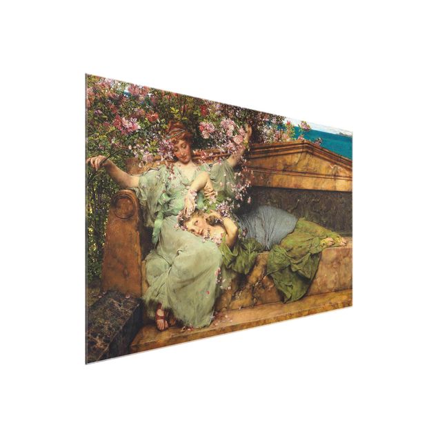 Tableau artistique Sir Lawrence Alma-Tadema - Le Jardin des Roses
