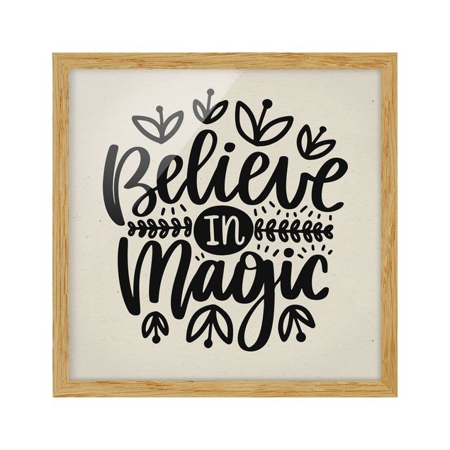 Tableau citations Believe In Magic