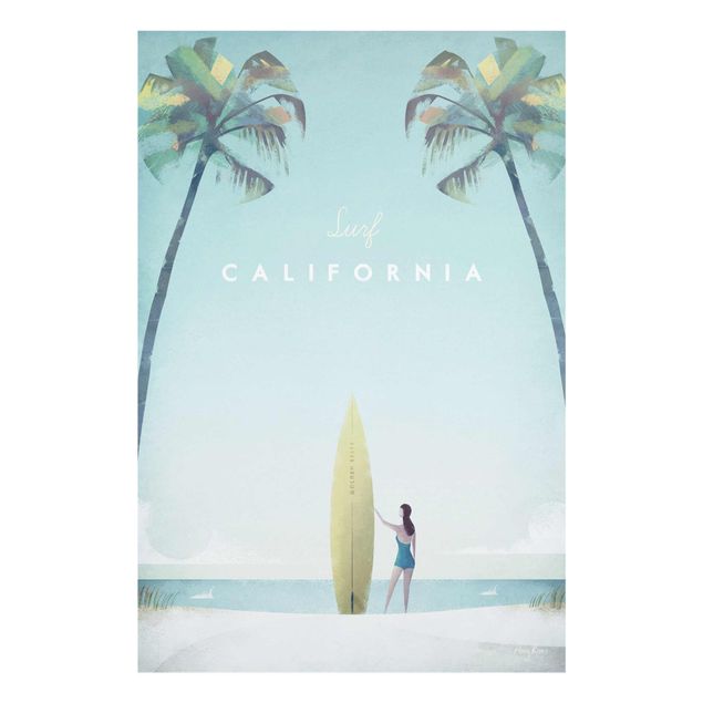 Tableau deco nature Poster de voyage - Californie