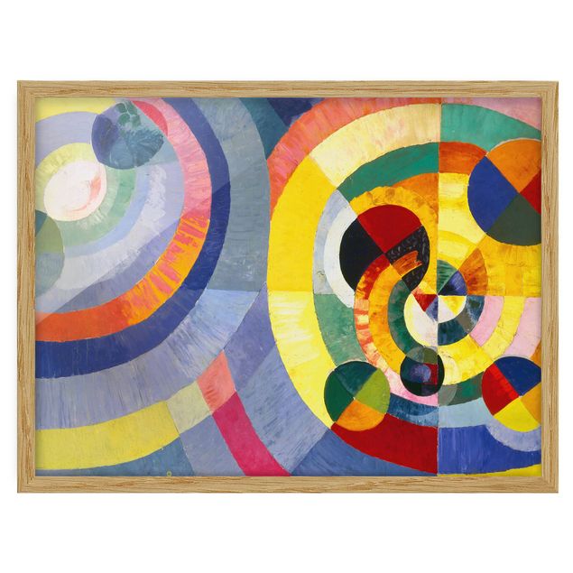 Tableaux abstraits Robert Delaunay - Formes circulaires