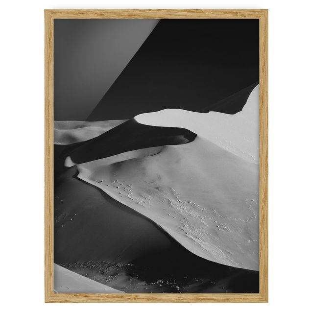 Tableaux encadrés paysage Désert - Dunes Abstraites
