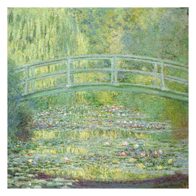 Tapisserie moderne Claude Monet - Pont japonais
