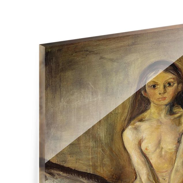 Tableau portraits Edvard Munch - La puberté