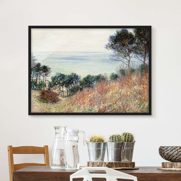 Poster encadré - Claude Monet - The Coast Of Varengeville