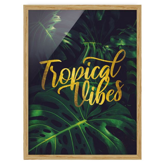 Tableau moderne Jungle - Tropical Vibes