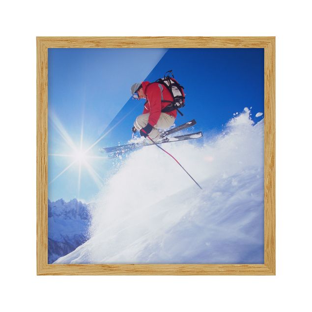Tableaux sport Saut à ski