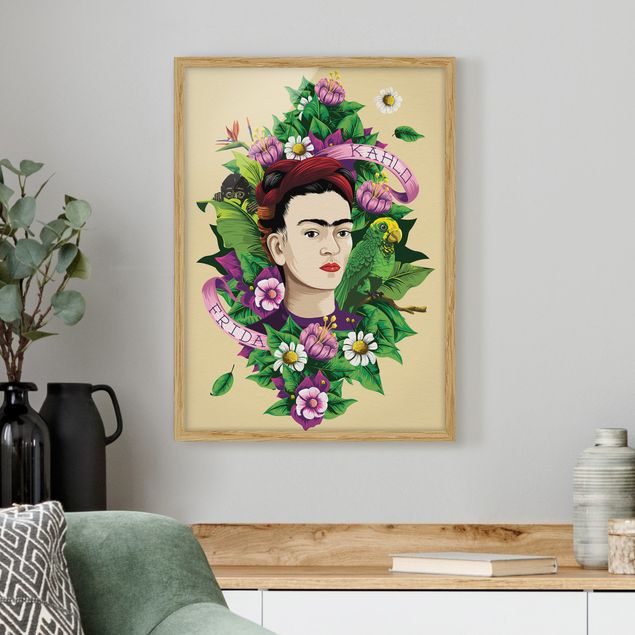 Tableau papillon Frida Kahlo - Frida