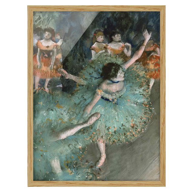 Tableaux modernes Edgar Degas - Danseurs en vert