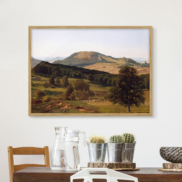 Tableau paysages Albert Bierstadt - Colline et Dale